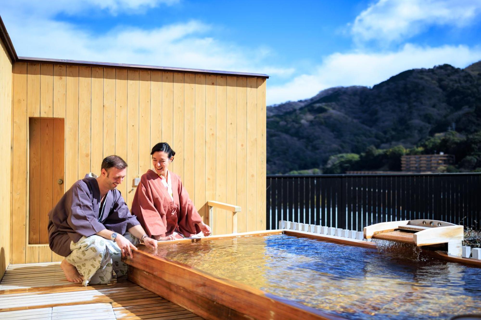 Fukiya Ryokan Yugawara Exterior foto
